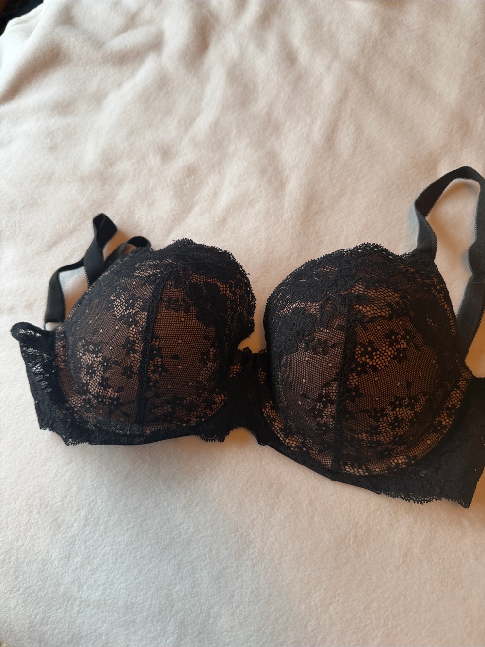 Victoria's Secret Black Lace Underwire Bra